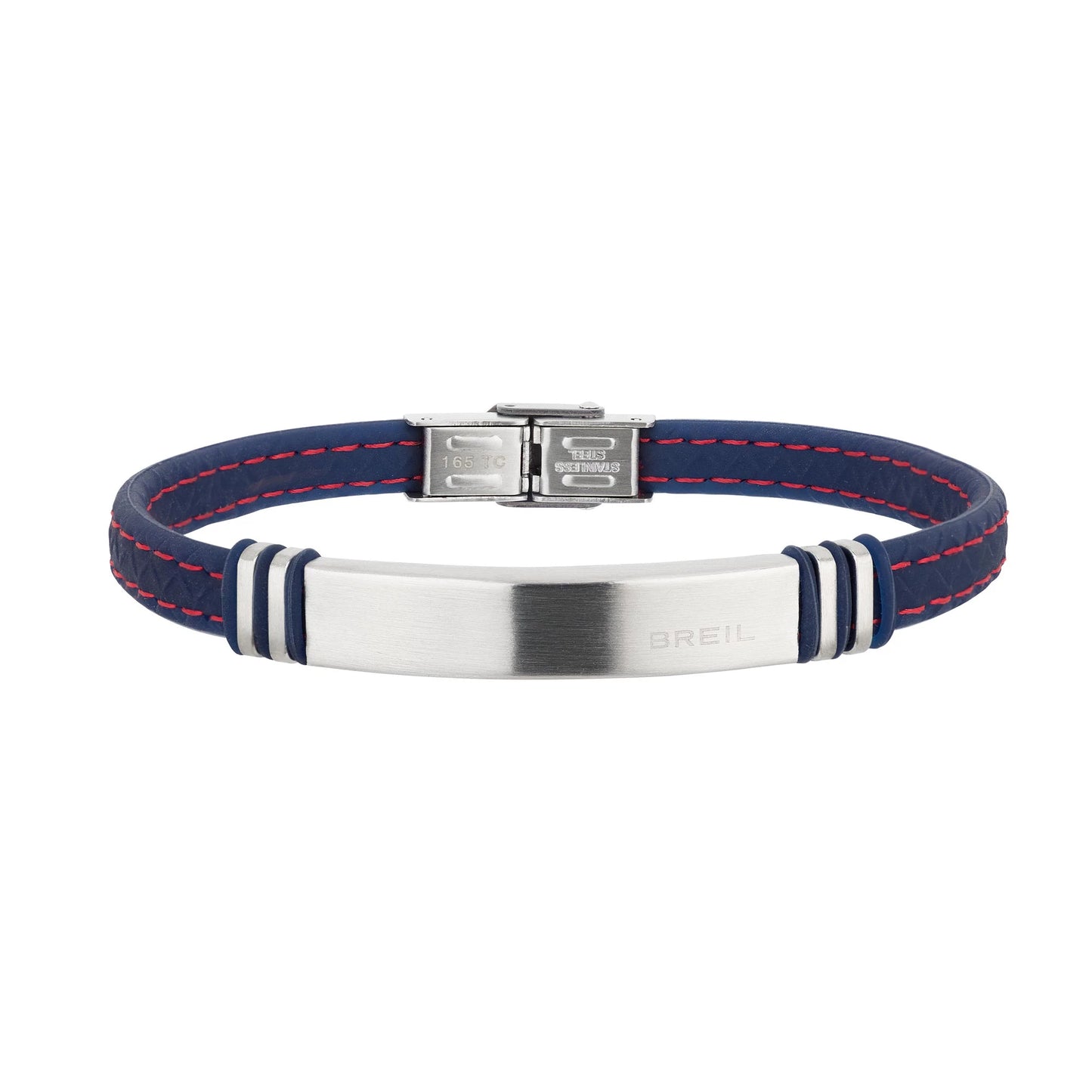 Pulsera Caucho Savage Azul Hombre TJ1975