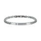 Pulsera de Hombre Pulida Groovy Silver Chain TJ2138