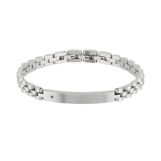 Bracciale Uomo Black Diamond Silver TJ2399