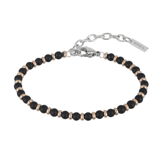 Bracciale Uomo Black Onyx Rose e Onice Nera TJ2409