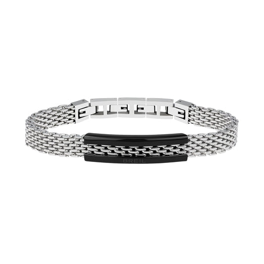 Pulsera Hombre Snap Plata TJ2741