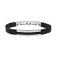 Bracciale Uomo Snap Nero e Silver TJ2742