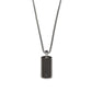 Collana Uomo Pendente Black Diamond Nero TJ2747