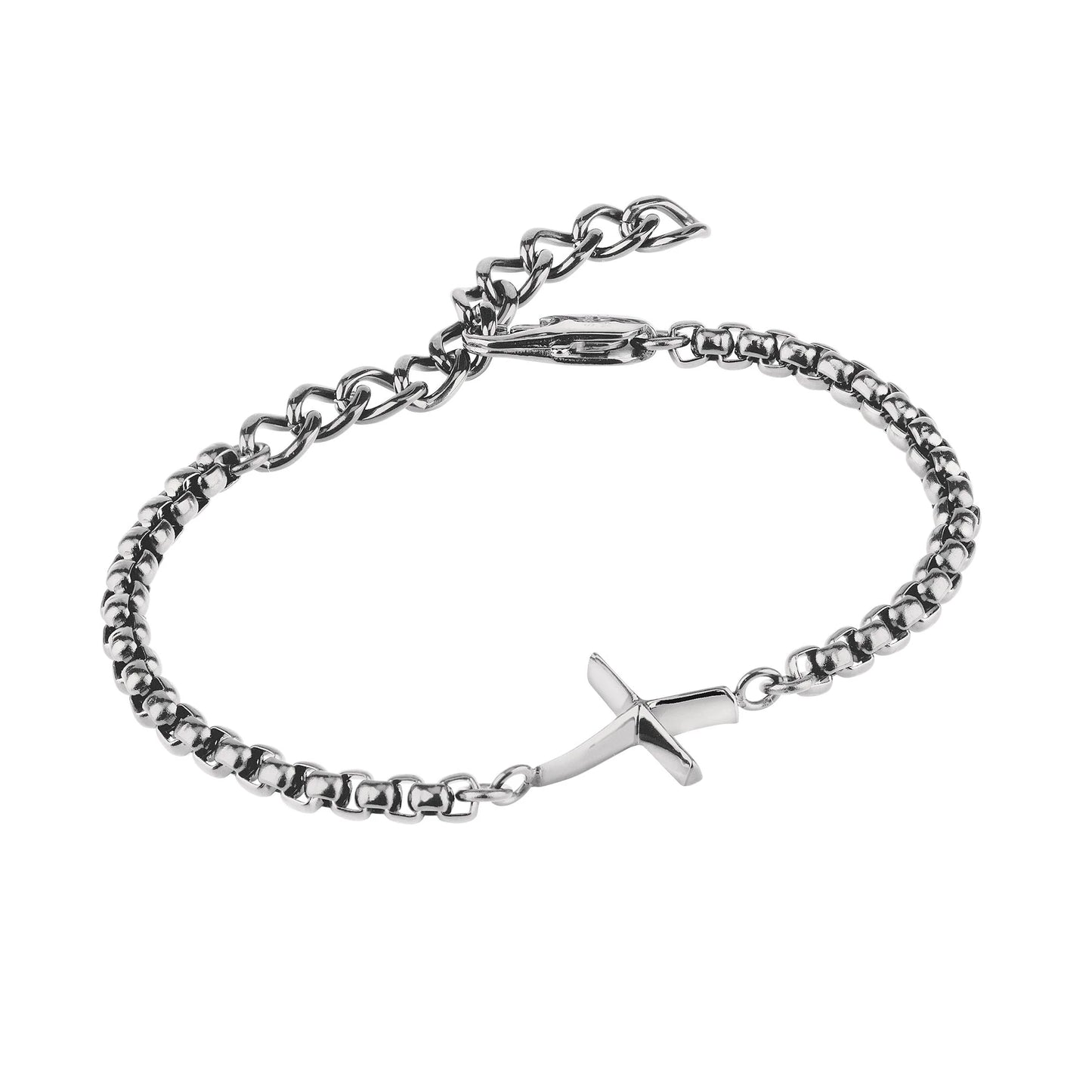 Pulsera Hombre con Cruz BX TJ2866