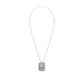 Collana Uomo B Tag con Piastrine in Acciaio TJ2874