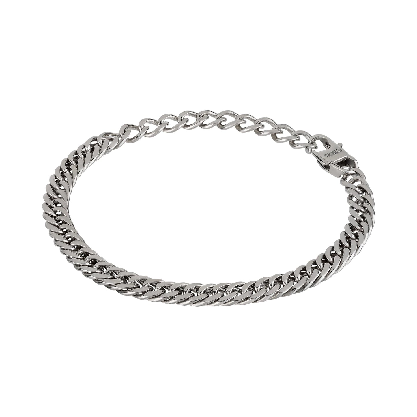 Brazalete Gritty Silver TJ2974 Pulido Hombre