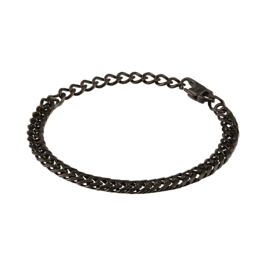 Bracciale Uomo Satinato Gritty Nero TJ2975