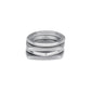 Anello Tetra in Acciaio TJ3019