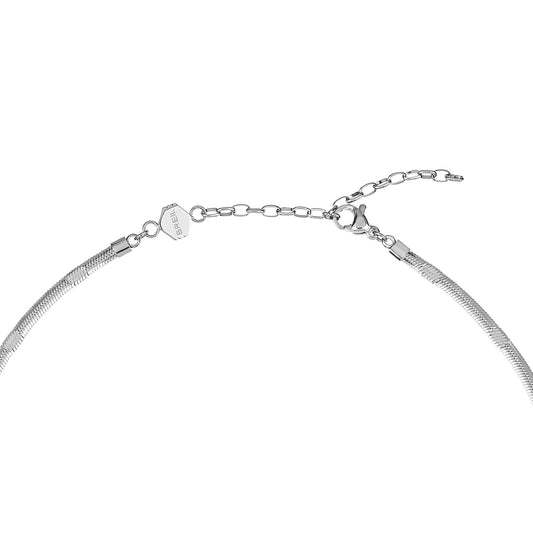 Collar Sinuoso Plata TJ3092