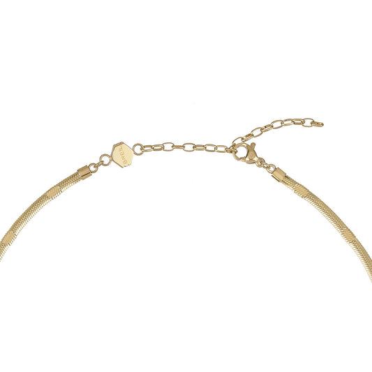 Collar Sinuoso Oro TJ3093