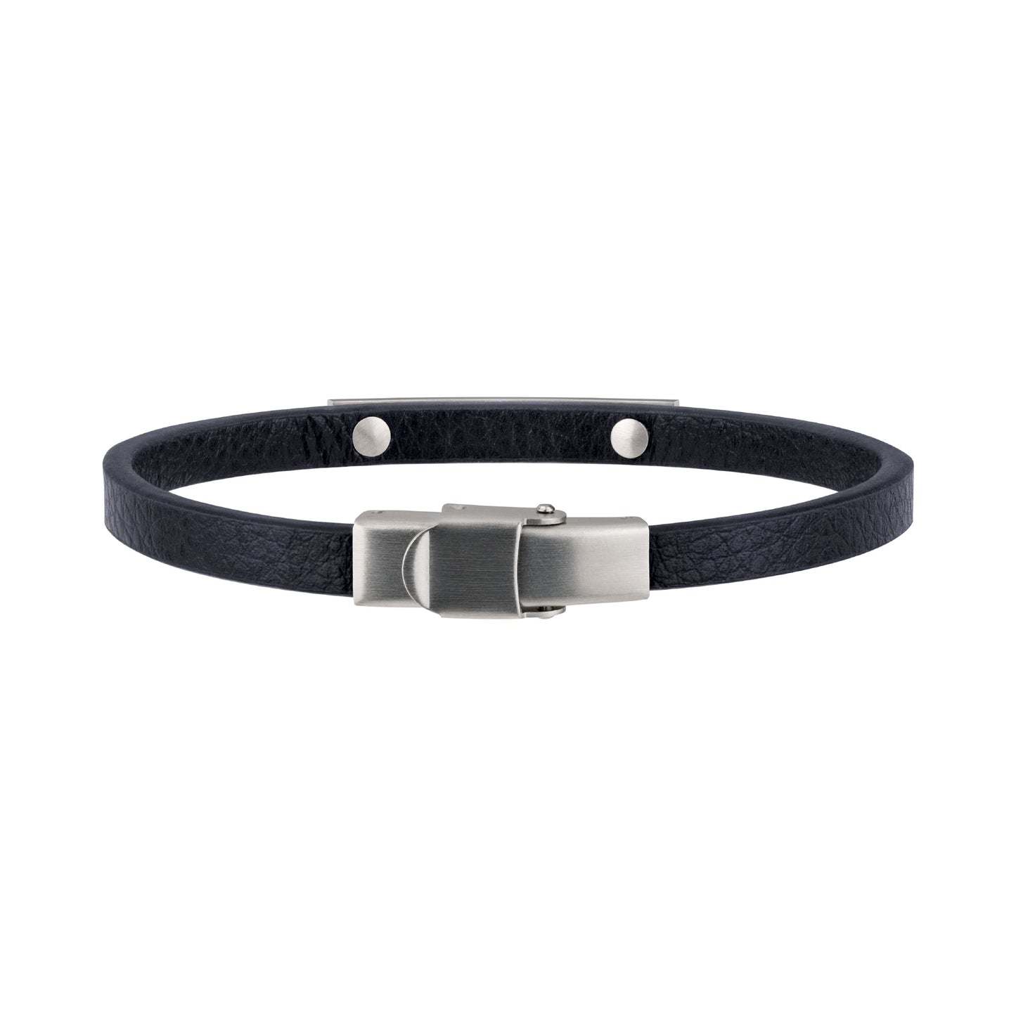 Pulsera Hombre Puente Piel Azul TJ3097