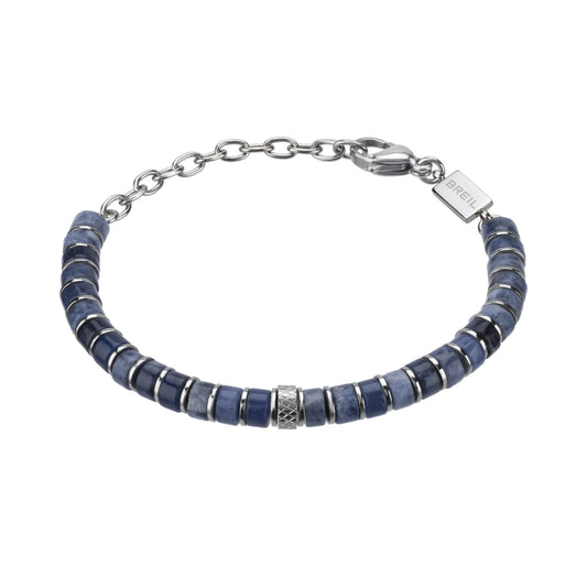 Bracciale Uomo B Fence Silver e Sodalite TJ3144