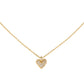 Collana Pendente Cuore Darling Dorato TJ3156