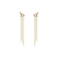 Pendientes Cascada Dorada Colección My Lucky TJ3185