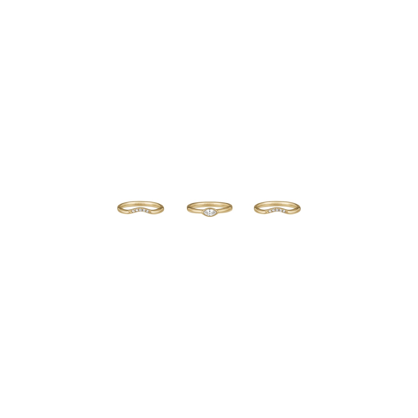 Anillo Trio Power Oro TJ3187