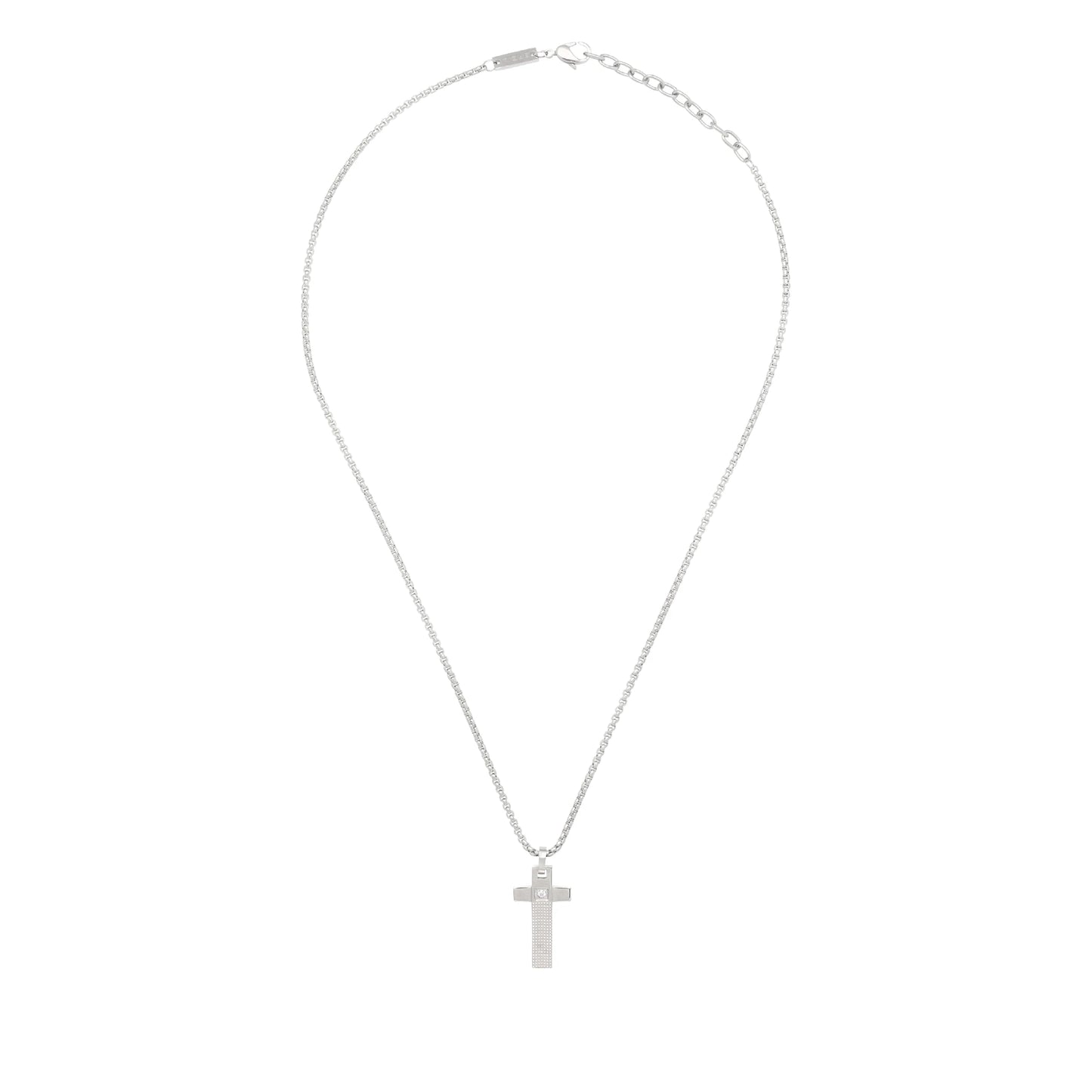 Collana Uomo Tag And Cross Silver TJ3229