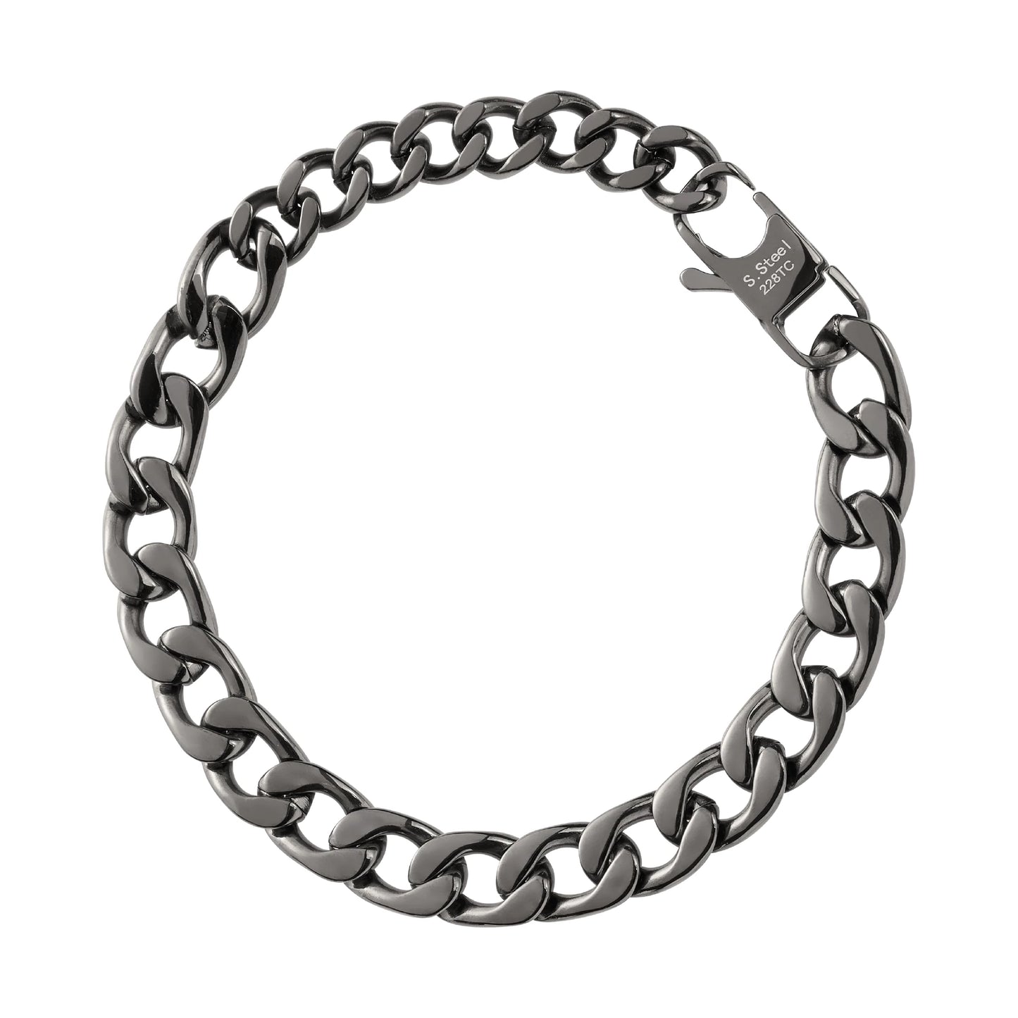 Bracciale Uomo Block Chain Nero TJ3258