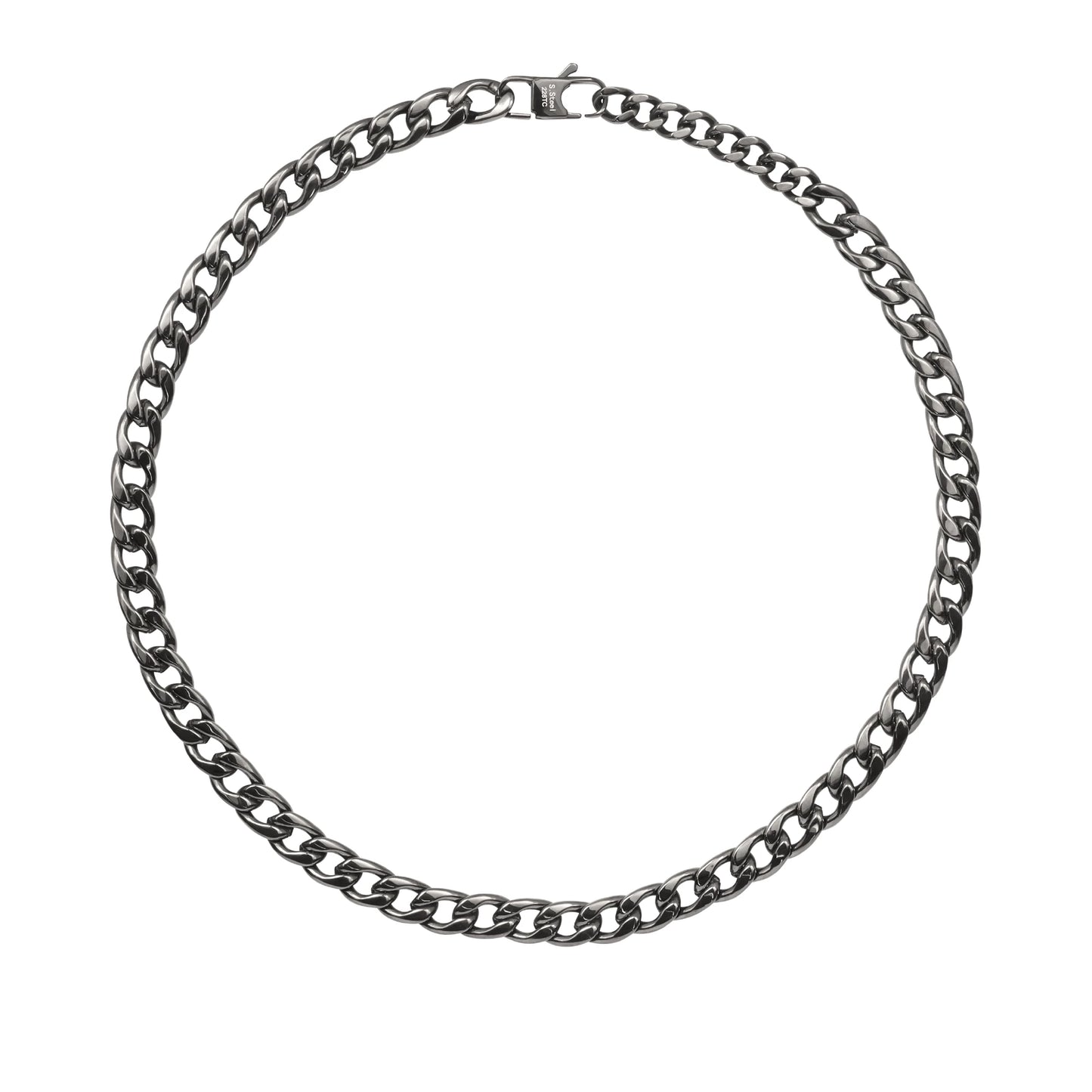 Collana Uomo Block Chain Nero TJ3261