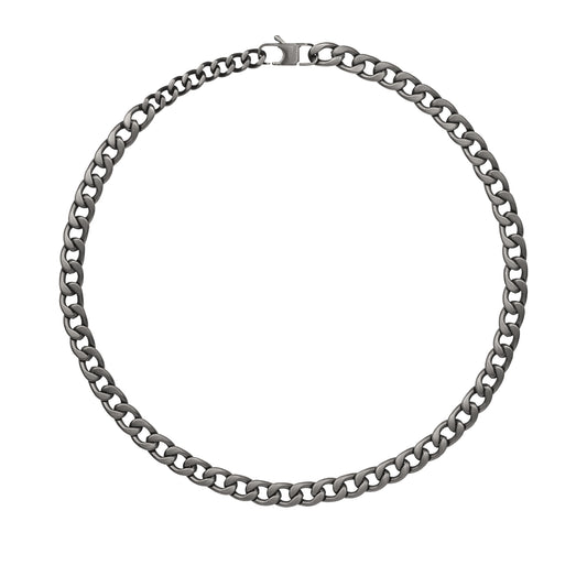 Collana Uomo Block Chain Nero TJ3261