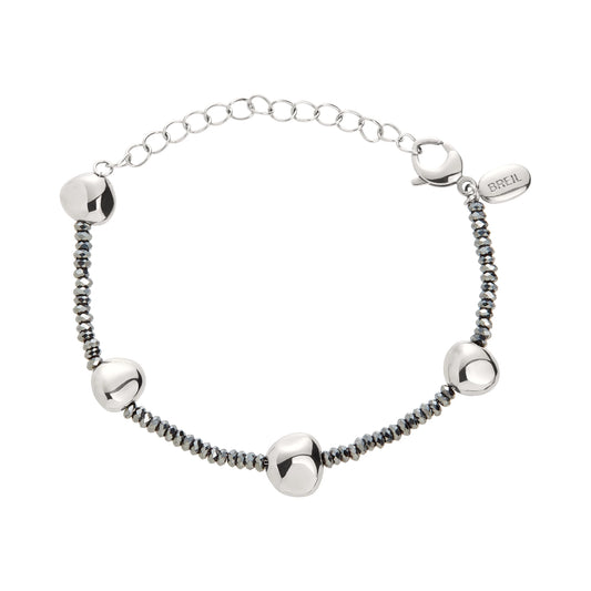 Bracciale Ematite B Rocks Silver TJ3288