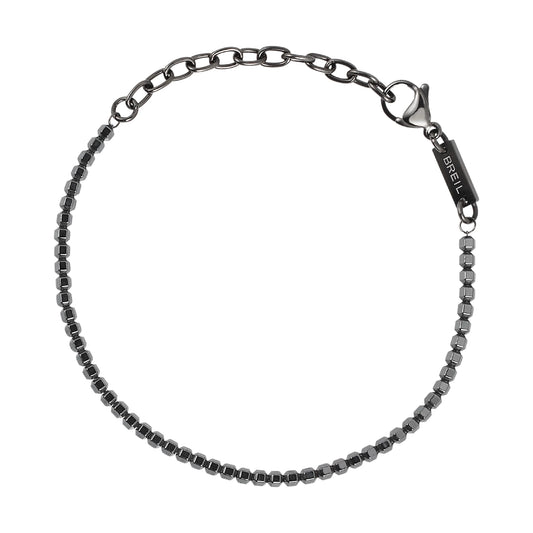 Bracciale Uomo B Rocks in Ematite TJ3354