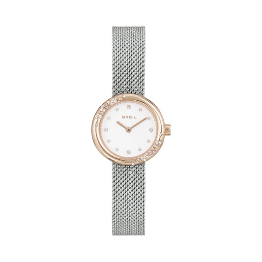 Wish Watches Reloj de Mujer Only Time Plata y Oro 26mm TW1871