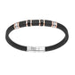 Pulsera de Hombre Hiteck en Silicona Negra UHB026