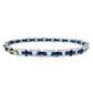 Bracciale Uomo Hiteck in Acciaio e Blu UHB084