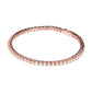 Brazalete Tennis Pavé y Rosa Dorada WSBZ01240.WR-MD