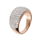 Anello Pavé Cubic Zirconia e Golden Rose WSBZ01402.W