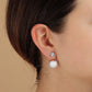 Orecchini Centocinque con Agata Bianca WSBZ01611.WA