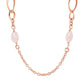 Collana Catena Rolò Ovale e Pietra Naturale WSBZ01955.RQ