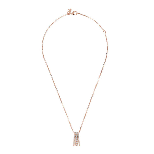 Collar Altissima Rosata con Zirconia Cúbica WSBZ01982.W