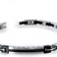 Pulsera Hi-Teck Acero y Negro Hombre UHB068