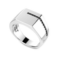 Anillo Hombre Cuadrado Chevalier ESA057