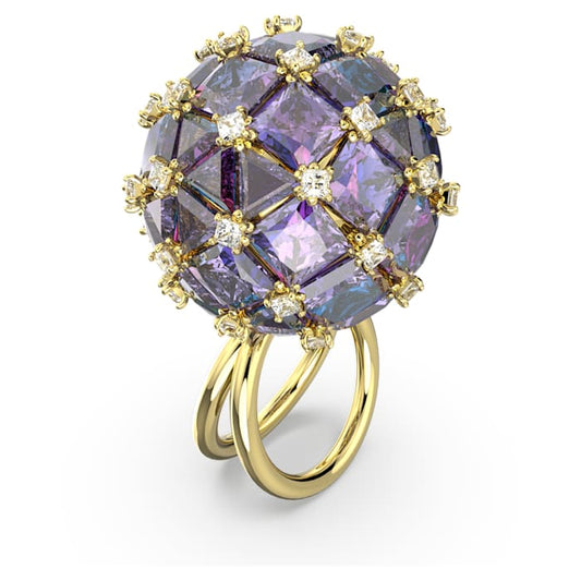 Anello Dorato con Sfera Blu 5599806