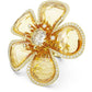 Anello da Cocktail Florere Fiore Giallo 5663073