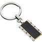 Llavero de hombre Hi Teck Gold and Zircon UHP005