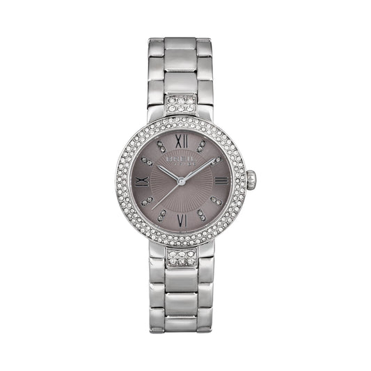 Orologio Donna Dance Floor Argento Con Cristalli EW0504