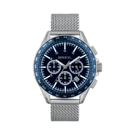 Orologio Uomo Rugged Argento E Blu TW1890