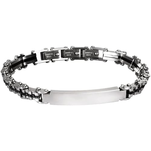 Bracciale Uomo Type Acciaio e Pvd Nero 231310