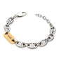 Bracciale Uomo 4US Catena Acciaio e Dorato 4UBR5143