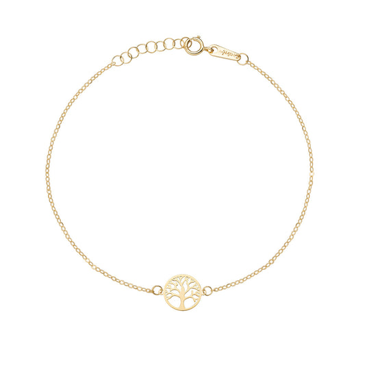 Pulsera Árbol de la Vida Oro 9kt AU9BRALG3