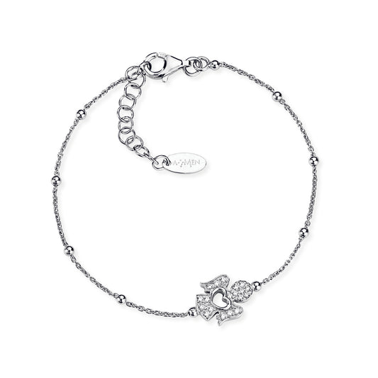 Pulsera Angel Zirconia Rodiada BRAHB