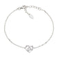 Pulsera Corazón de Plata con Circonitas BRHHBBZ