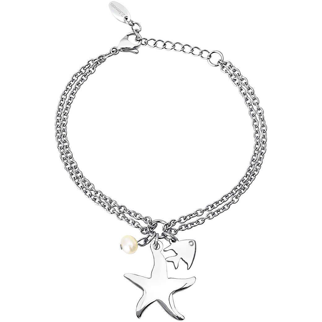 Pulsera con Perla, Estrella de Mar y Pez 231860