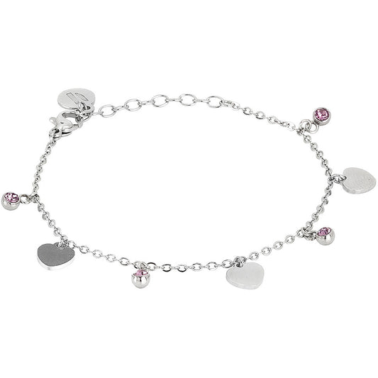 Bracciale Mya con Cristalli e Cuori FL/BR04