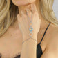 Bracciale Sharada Cristallo Acquamarina XBC009C