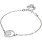 Bracciale Zirconi e Cabochon Rosa Chiaro XBR809C