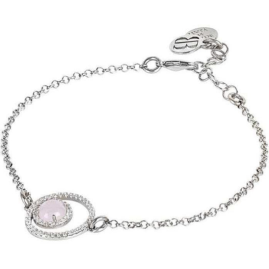 Pulsera Circonitas y Cabujón Rosa Claro XBR809C